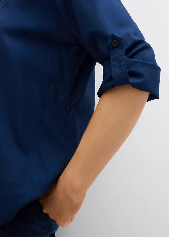 Halenka bez zapínání, ze splývavé viskózy, bonprix