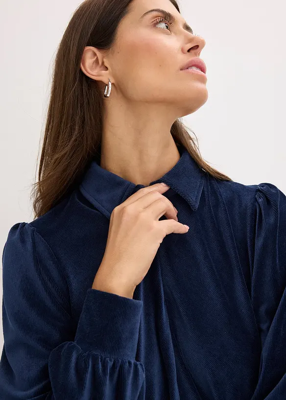 Krátké manšestrové šaty, bonprix