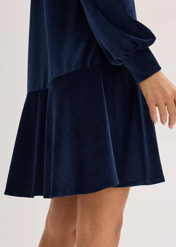 Krátké manšestrové šaty, bonprix