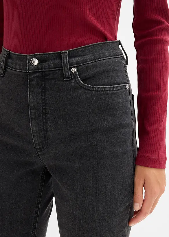Džíny Bootcut, High Waist, bonprix