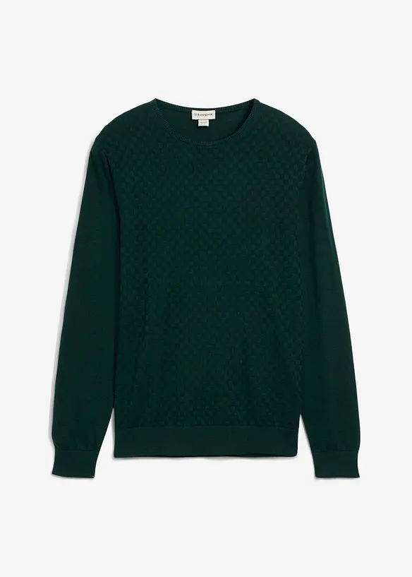 Svetr z jemné pleteniny s luxusní merino vlnou, bonprix