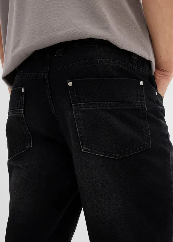 Džíny Regular Fit z čisté bavlny, s pohodlným pasem, Straight, bonprix