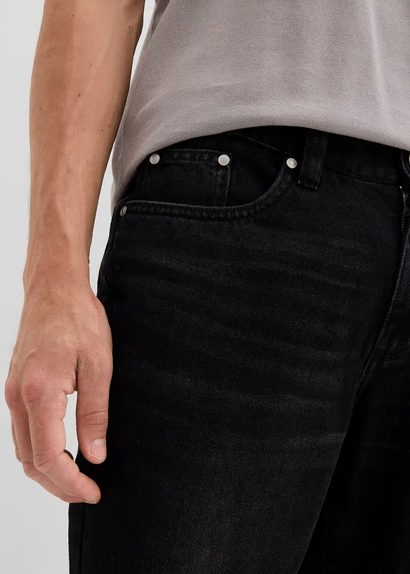 Džíny Regular Fit z čisté bavlny, s pohodlným pasem, Straight, bonprix