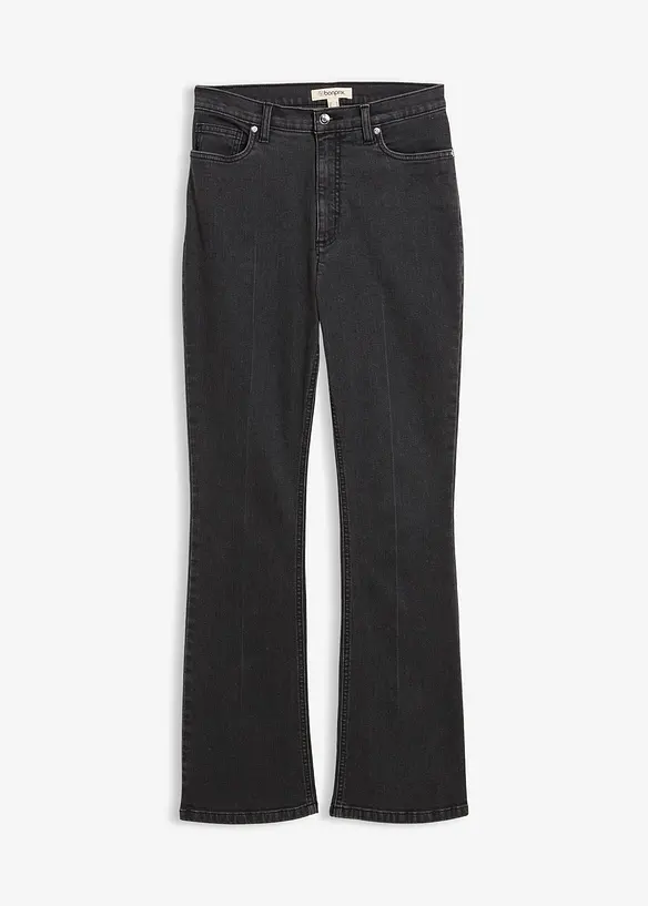 Džíny Bootcut, High Waist, bonprix