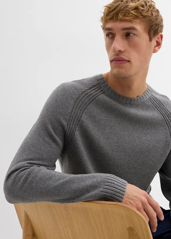 Svetr z jemné pleteniny, bonprix