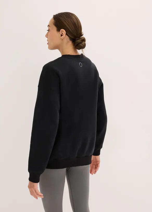 Funkční termo mikina, oversize, rychleschnoucí, bonprix