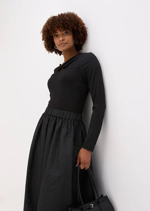 Žebrované triko, bonprix