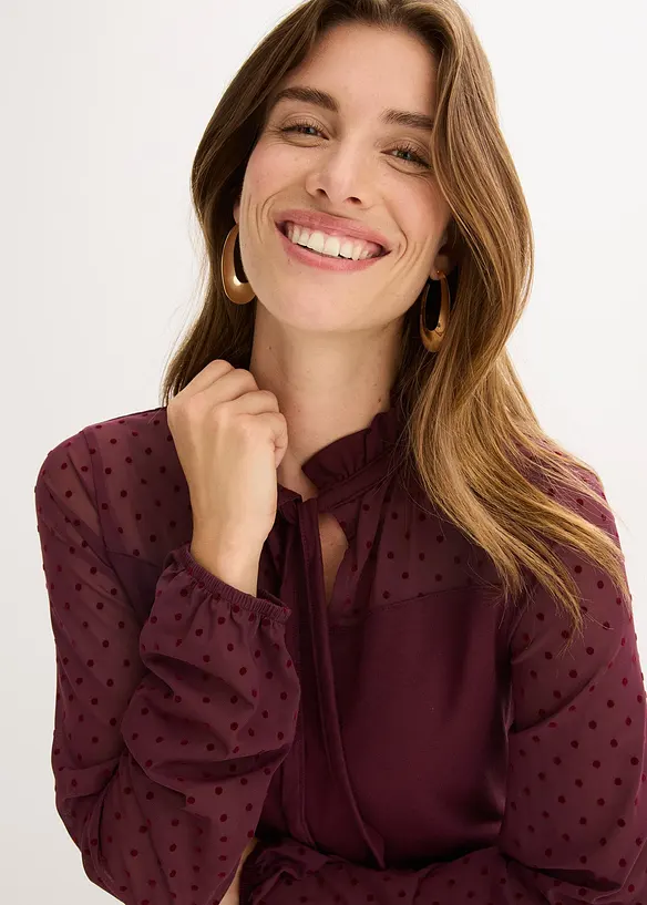 Tričko z viskózové směsi, bonprix