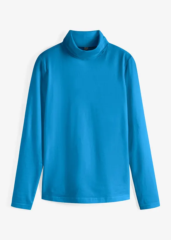 Tričko s dlouhým rukávem, s čistou organickou bavlnou, bonprix