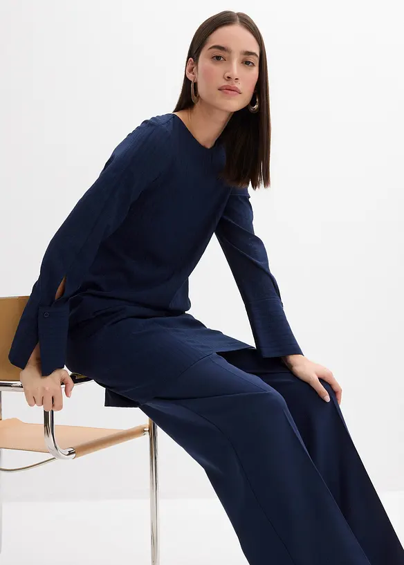 Minišaty ze strukturovaného materiálu, bonprix