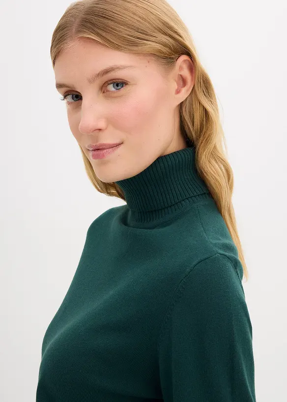 Svetr s rolákovým límcem, bonprix