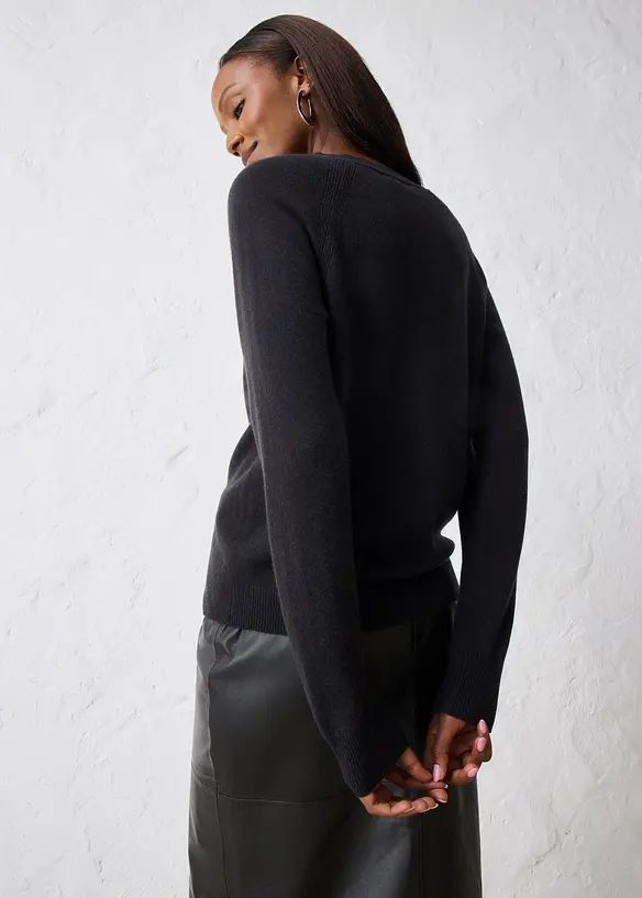 Pletený kašmírový kabátek s podílem Good Cashmere Standard®, bonprix
