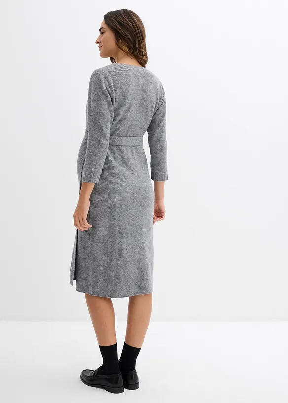 Velmi měkk&eacute; těhotensk&eacute;/kojic&iacute; pleten&eacute; &scaron;aty s 3/4 ruk&aacute;vy, bonprix