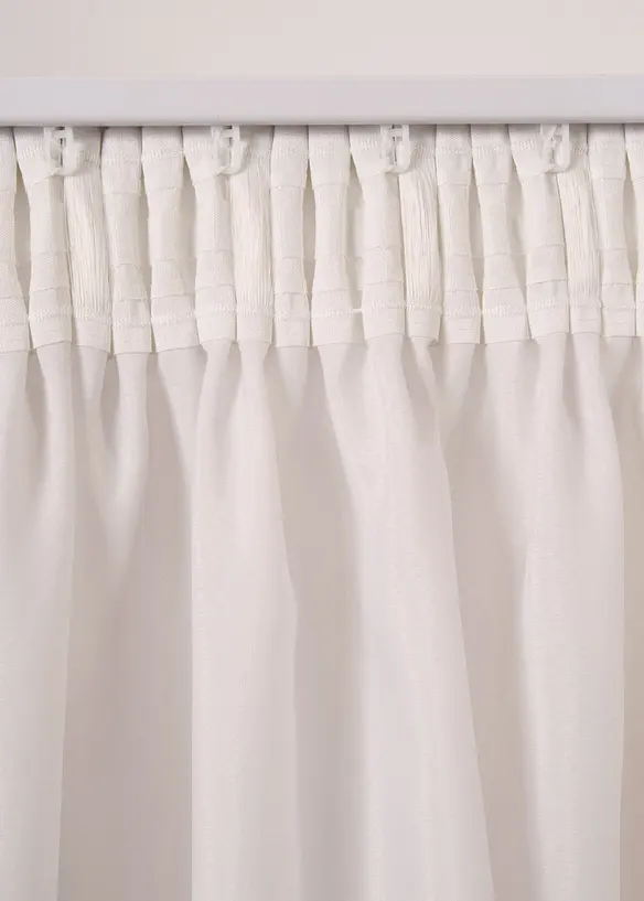 Záclona z recyklovaného materiálu (2 ks v balení), bonprix