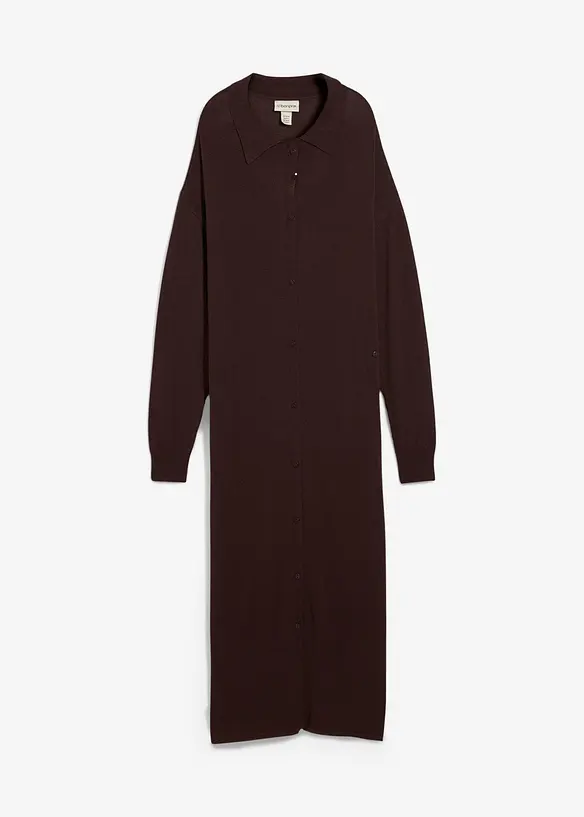 Šaty z jemného úpletu ze směsi s viskózou, bonprix