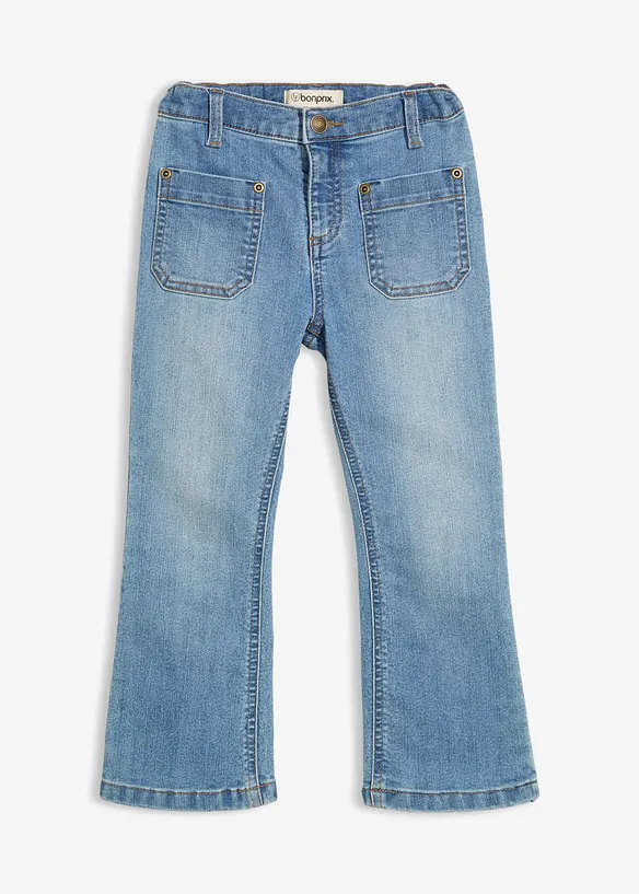 Džíny Bootcut, Mid Waist, bonprix