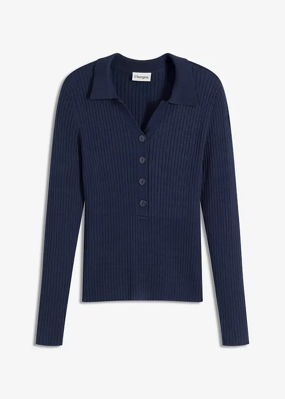 Svetr z jemné pleteniny z měkké viskózové směsi, bonprix