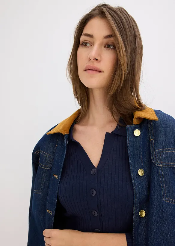 Svetr z jemné pleteniny z měkké viskózové směsi, bonprix