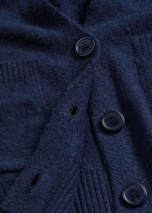 Oversize pletený kabátek, bonprix