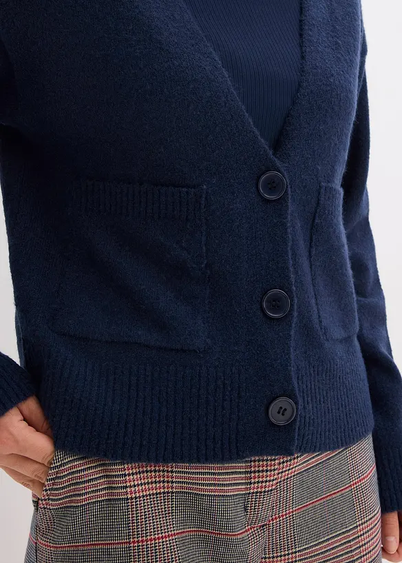 Oversize pletený kabátek, bonprix