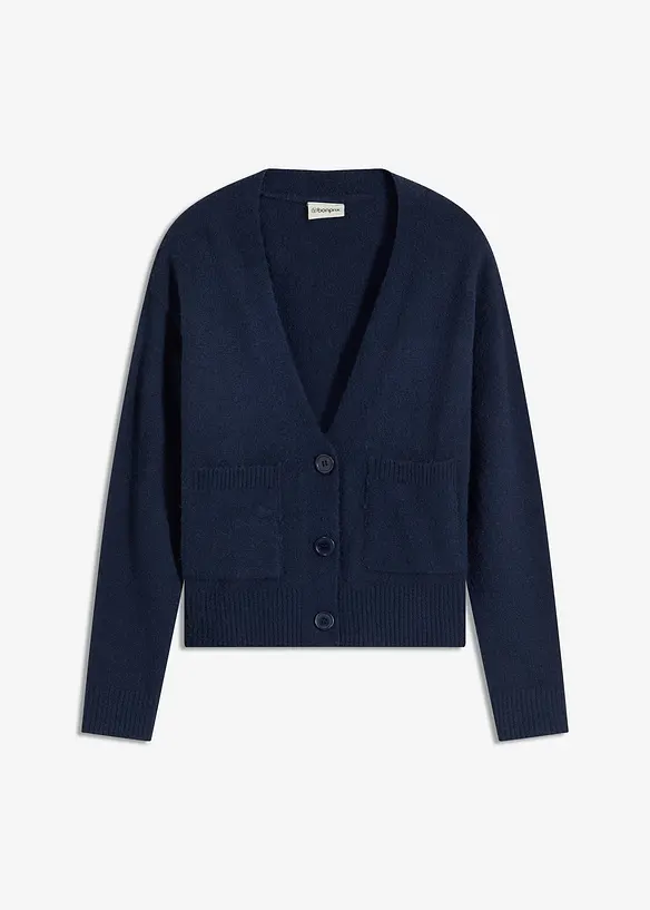 Oversize pletený kabátek, bonprix