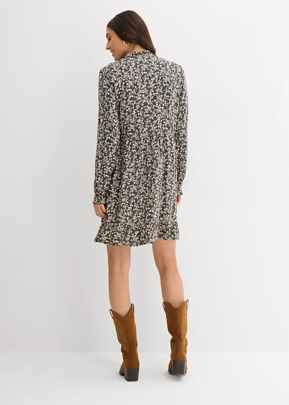 Minišaty ze splývavé viskózy, bonprix