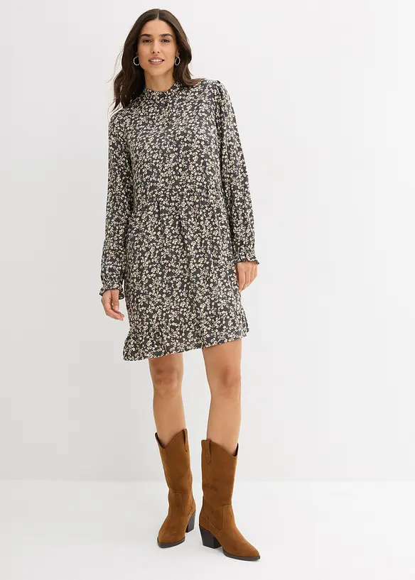 Minišaty ze splývavé viskózy, bonprix