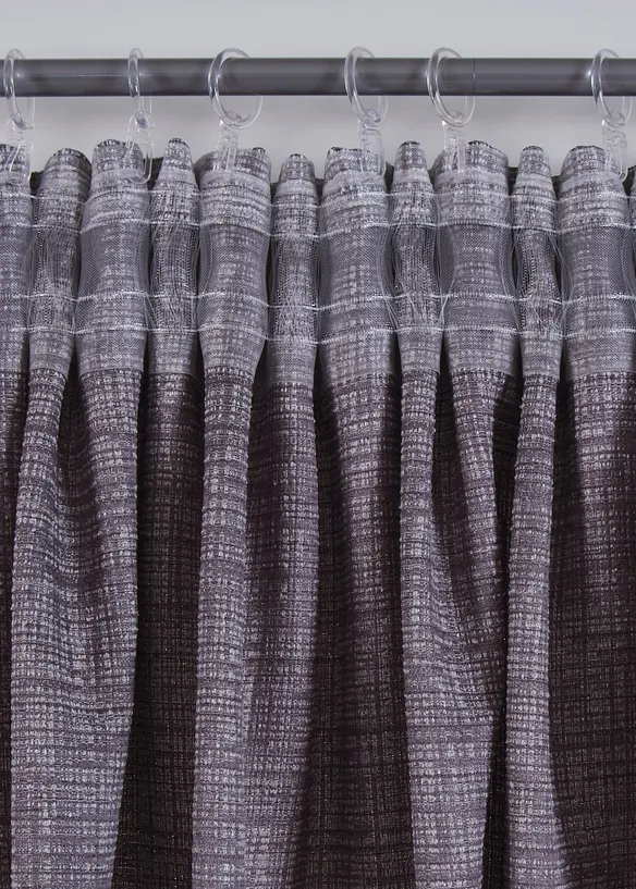 Neprůhledný závěs s melírovanou strukturou (1 ks v balení), bonprix