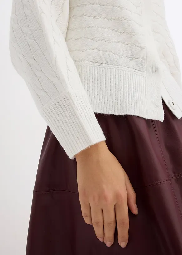 Oversize pletený kabátek, bonprix