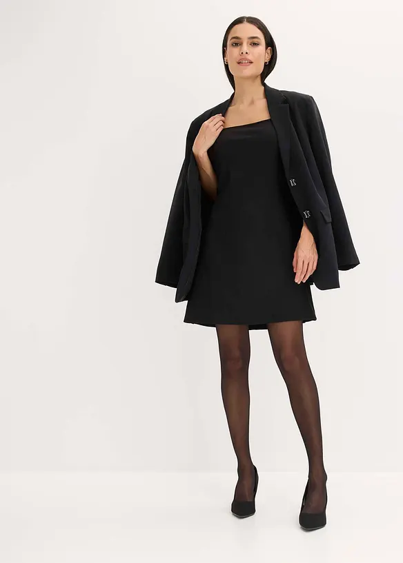 Tvaruj&iacute;c&iacute; poloprůhledn&eacute; punčochov&eacute; kalhoty s push-up efektem a pohodln&yacute;m pasem, 30 DEN, bonprix