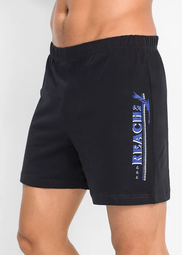 Krátké pyžamo s měkkou bavlnou, bonprix