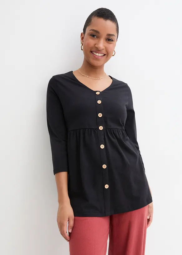 Těhotenské/kojicí triko 2 v 1, z organické bavlny, bonprix