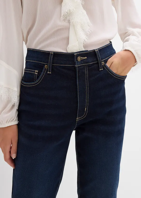 Džíny Slim Fit, High Waist, bonprix