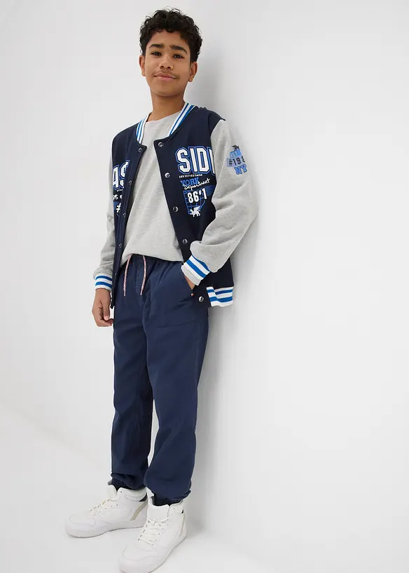 Lež&eacute;rn&iacute; termo kalhoty s hebkou bavlněnou pod&scaron;&iacute;vkou, bonprix