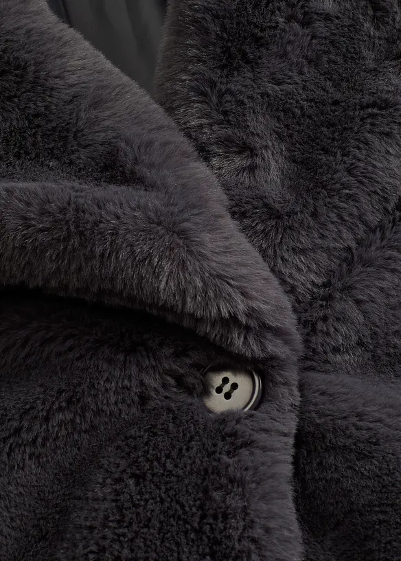 Kabát z umělé kožešiny, bonprix