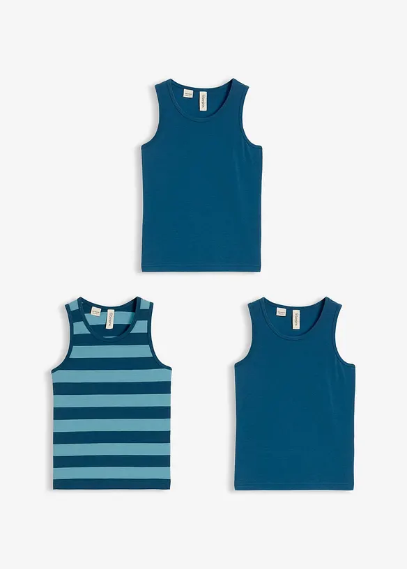 Spodn&iacute; ko&scaron;ilka s měkkou organickou bavlnou (3 ks v balen&iacute;), bonprix