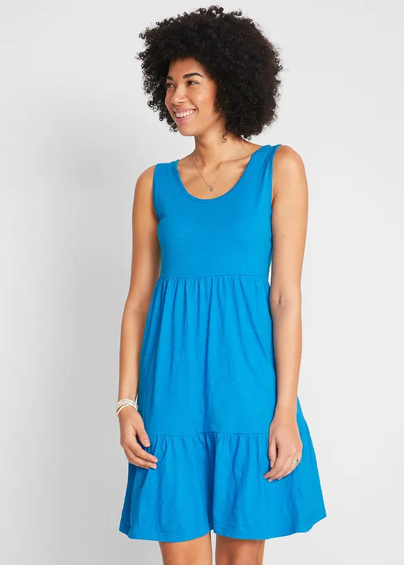 Žerzejové šaty z čisté bavlny, bonprix