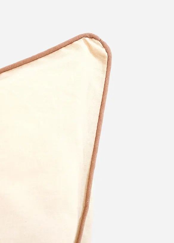 Souprava povlečen&iacute; z renforc&eacute;, s kontrastn&iacute; paspulkou, bonprix