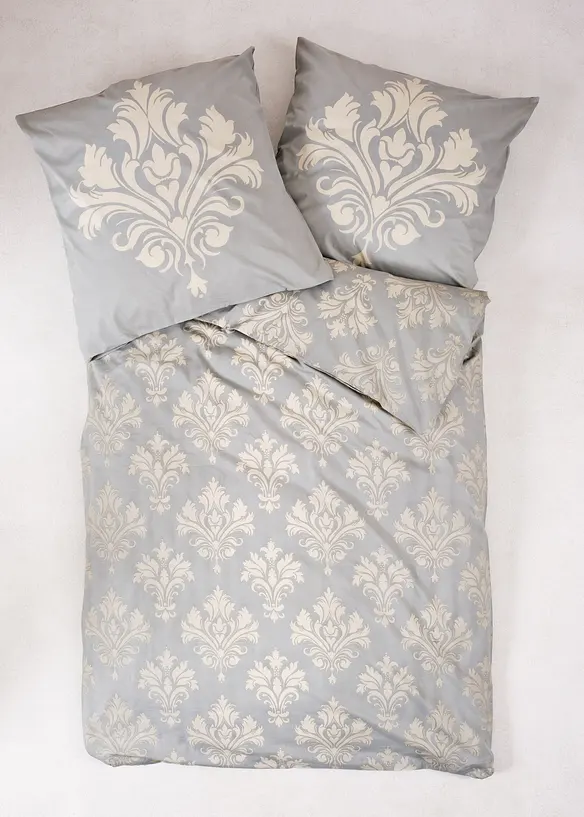 Souprava povlečení s ornamenty, z perkálu, bonprix