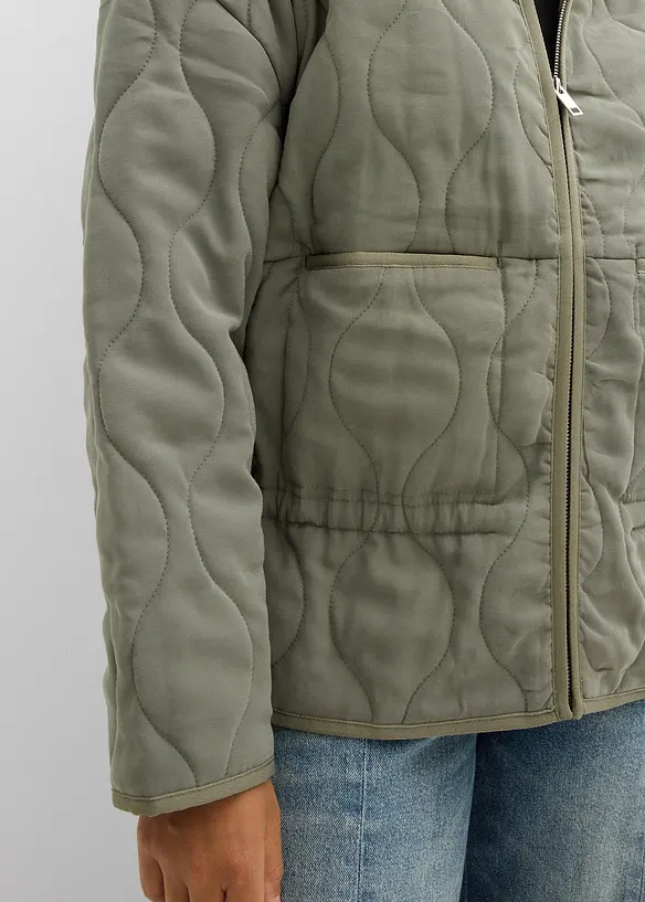 Oversize prošívaná bunda, bonprix