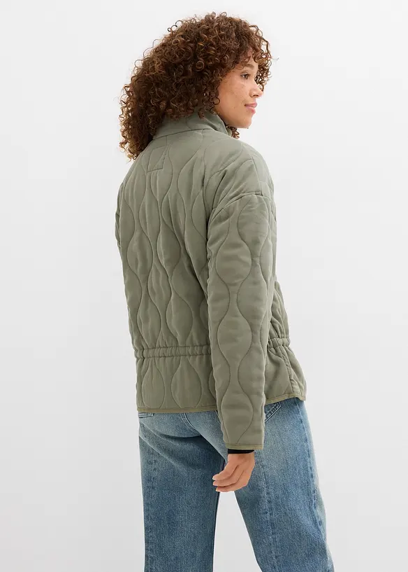 Oversize prošívaná bunda, bonprix