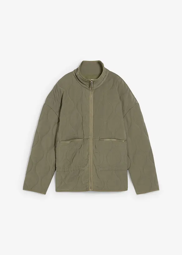Oversize prošívaná bunda, bonprix