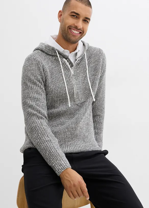 Svetr s kapucí, bonprix
