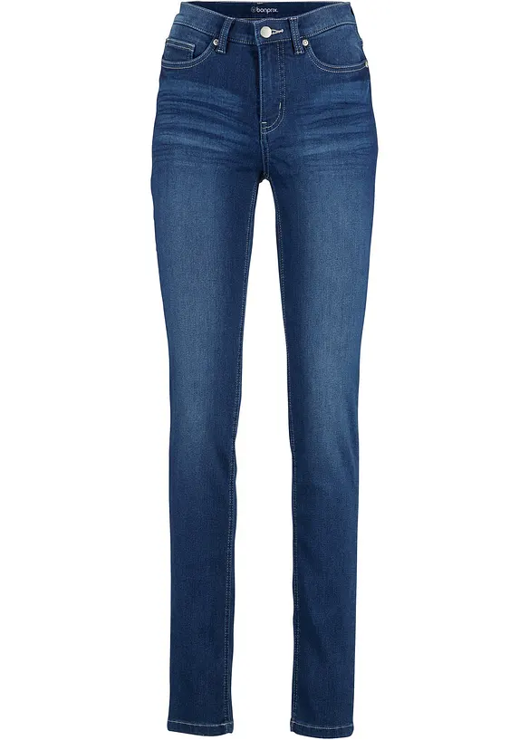 Strečové Slim džíny Mid Waist, bonprix