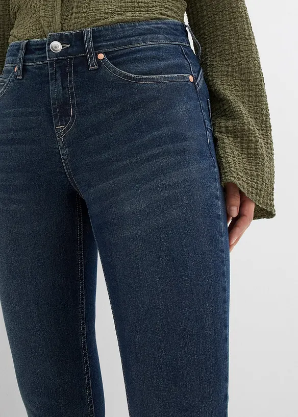 Strečové Skinny džíny, Mid Waist, bonprix