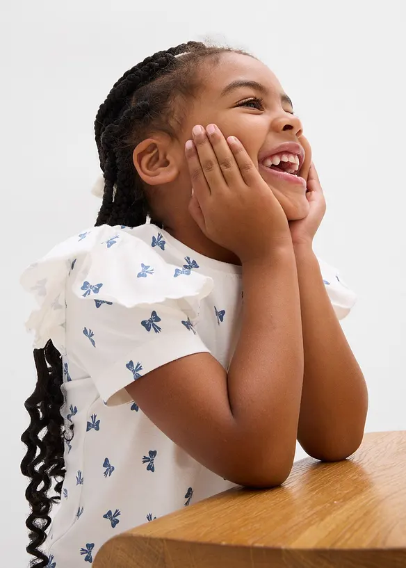 Tričko z elastické směsi s organickou bavlnou, bonprix