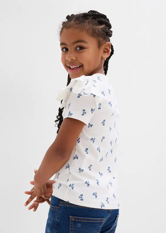 Tričko z elastické směsi s organickou bavlnou, bonprix