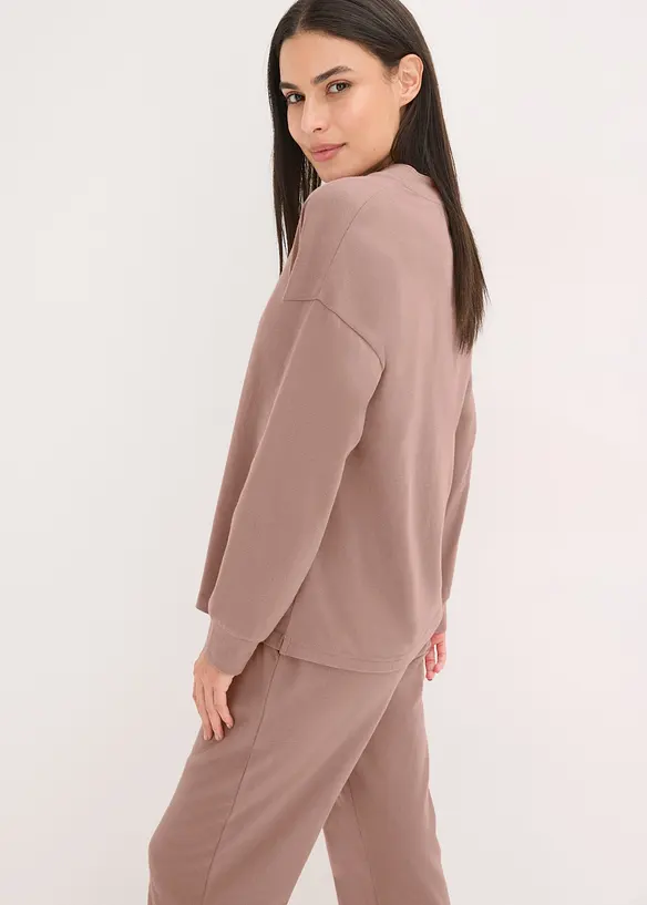Volnočasová domácí souprava z měkké bavlny, oversize, bonprix