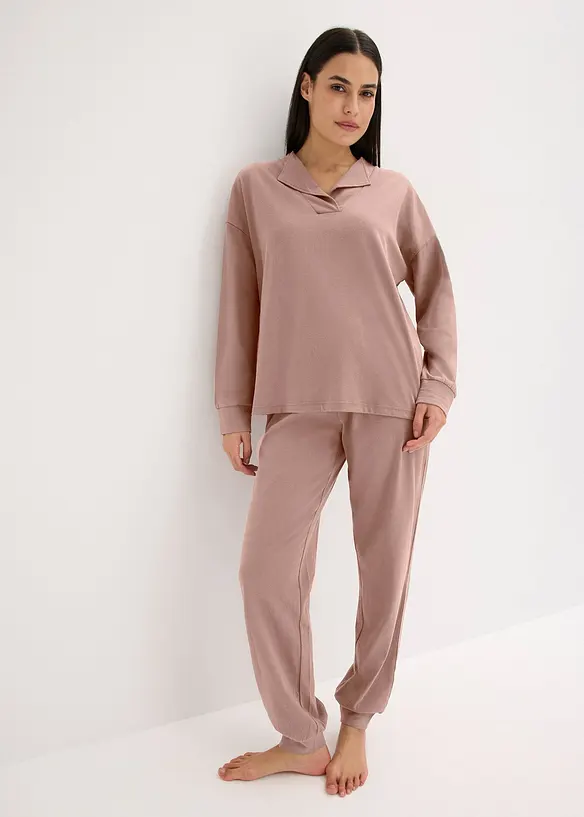 Volnočasová domácí souprava z měkké bavlny, oversize, bonprix