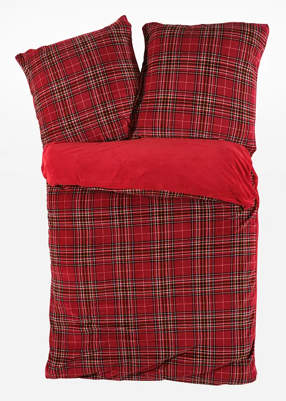 Oboustranné povlečení Cashmere Touch s kostkovaným vzorem, bonprix